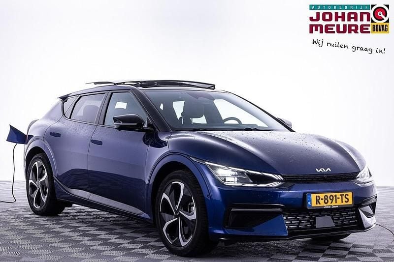 Blauw Gebruikt 2022 Kia EV6 4 SUV | € 37.890 (Eerlijke prijs) - Afbeelding 1/4