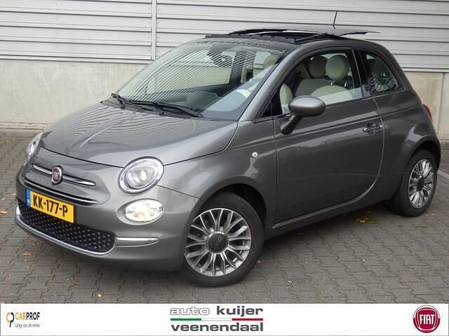 Grijs Gebruikt 2016 Fiat 500 Lounge Hatchback | € 8.940 (Duur) - Afbeelding 1/4