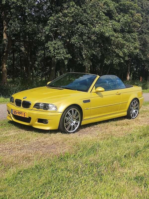 Occasion BMW M3 Cabriolet 343 PK (252 kW) 2002 Geel Cabriolet