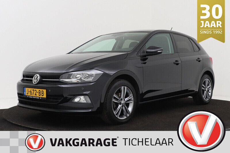 Zwart Gebruikt 2020 VW Polo Comfortline Hatchback | € 16.399 (Eerlijke prijs) - Afbeelding 1/4