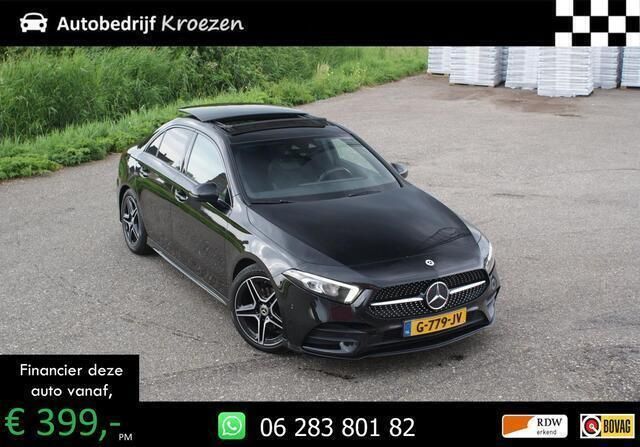 Zwart Gebruikt 2019 Mercedes A180 Business Sedan | € 23.950 (Eerlijke prijs) - Afbeelding 1/4