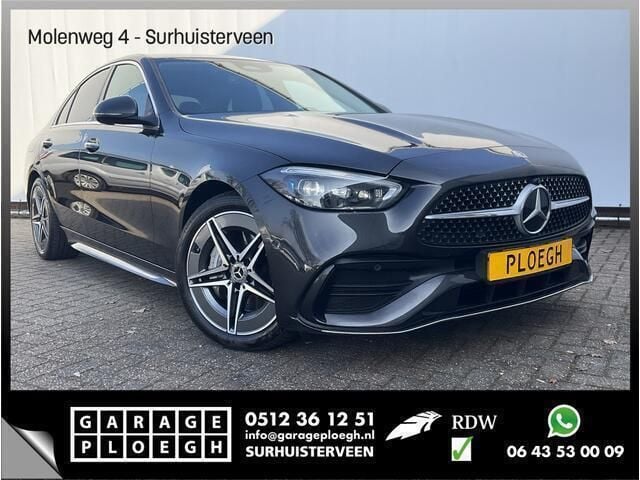 Occasion Mercedes C220 AMG line 220 PK (161 kW) 2024 Grijs, metallic lak Sedan