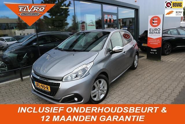 Grijs Gebruikt 2019 Peugeot 208 Allure Hatchback | € 11.950 (Super prijs) - Afbeelding 1/4