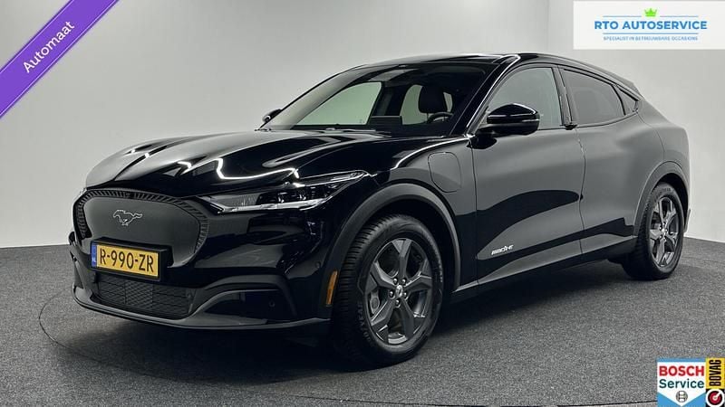 Zwart Occasion 2022 Ford Mustang Mach-E SUV | € 29.500 (Eerlijke prijs) - Afbeelding 1/4