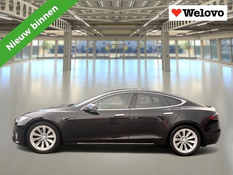 Occasion Tesla Model S 350 kW (476 PK) 2018 Zwart Hatchback