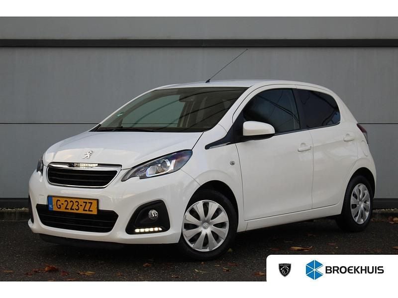 Wit Gebruikt 2019 Peugeot 108 Active Hatchback | € 7.900 (Eerlijke prijs) - Afbeelding 1/4