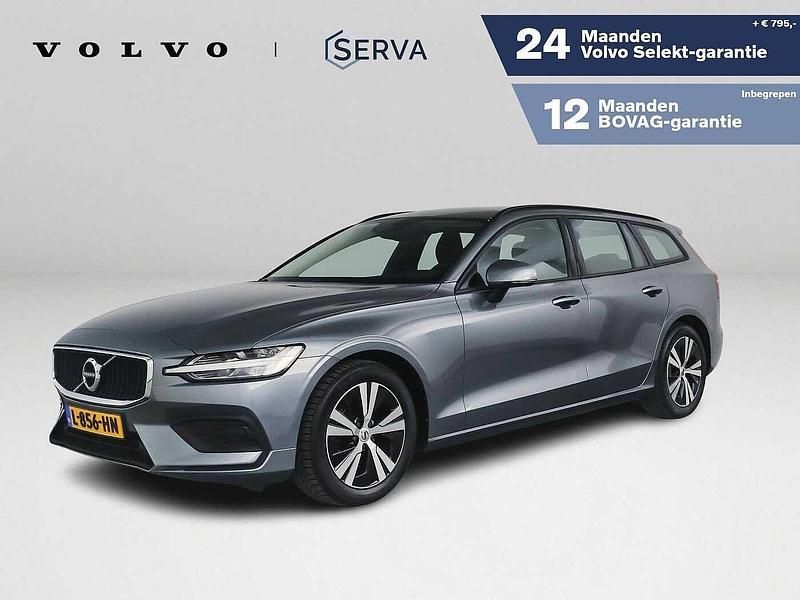 Grijs Gebruikt 2021 Volvo V60 Momentum Stationwagen | € 28.995 (Super prijs) - Afbeelding 1/2