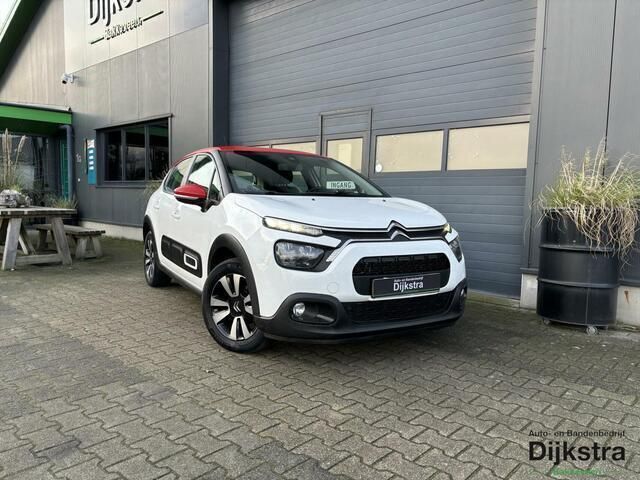 Wit Gebruikt 2021 Citroën C3 Shine Hatchback | € 13.450 (Eerlijke prijs) - Afbeelding 1/4