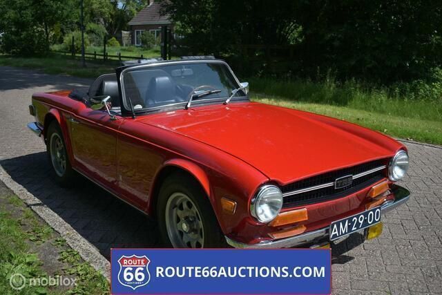 Rood Gebruikt 1971 Triumph TR6 Cabriolet | € 11.100 - Afbeelding 1/4