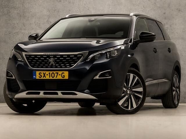 Blauw Gebruikt 2018 Peugeot 5008 GT-line MPV | € 19.945 (Eerlijke prijs) - Afbeelding 1/4