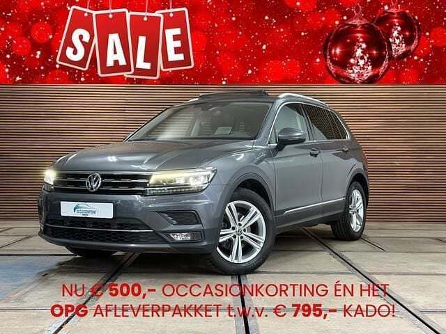 Grijs (metallic) Gebruikt 2020 VW Tiguan Highline SUV | € 25.890 (Super prijs) - Afbeelding 1/4