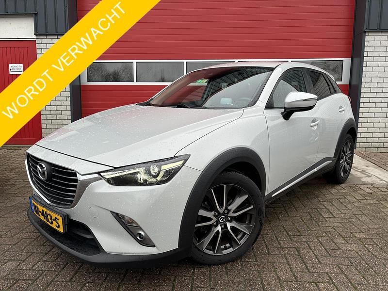 Wit Gebruikt 2017 Mazda CX-3 Luxury SUV | € 14.839 (Eerlijke prijs) - Afbeelding 1/4