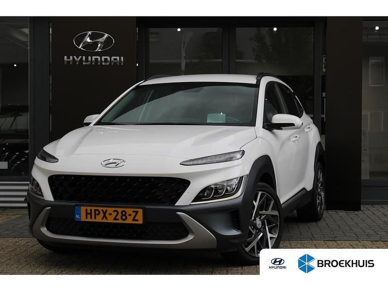 Wit Gebruikt 2021 Hyundai Kona SUV | € 19.900 (Goede deal) - Afbeelding 1/4