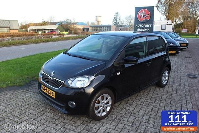 Zwart (metallic) Gebruikt 2015 Skoda Citigo Fresh Hatchback | € 6.750 (Eerlijke prijs) - Afbeelding 1/4