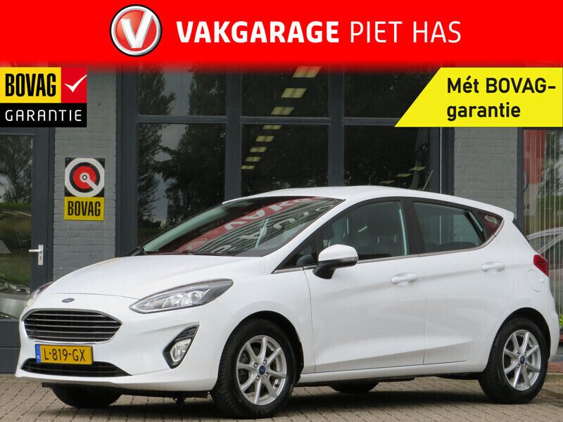 Wit Gebruikt 2021 Ford Fiesta Titanium Hatchback | € 11.900 (Goede deal) - Afbeelding 1/4