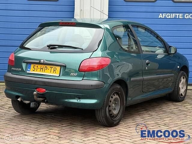 Occasion Peugeot 206 75 PK (55 kW) 2001 Groen Hatchback