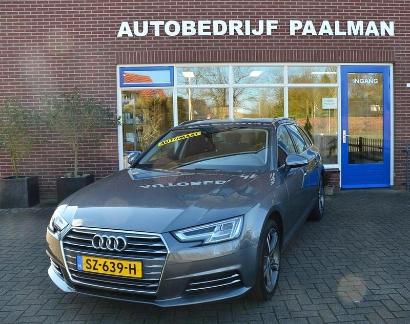 Grijs Gebruikt 2018 Audi A4 Sport Stationwagen | € 21.900 (Eerlijke prijs) - Afbeelding 1/4