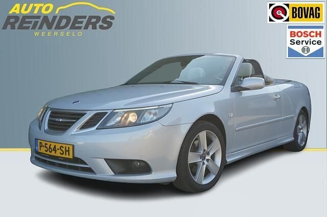 Grijs Gebruikt 2009 Saab 9-3 Cabriolet Linear Cabriolet | € 4.950 (Eerlijke prijs) - Afbeelding 1/4