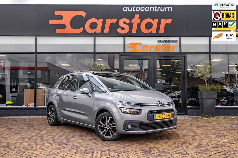 Grijs Gebruikt 2017 Citroën C4 Picasso PureTech MPV | € 9.950 (Goede deal) - Afbeelding 1/4