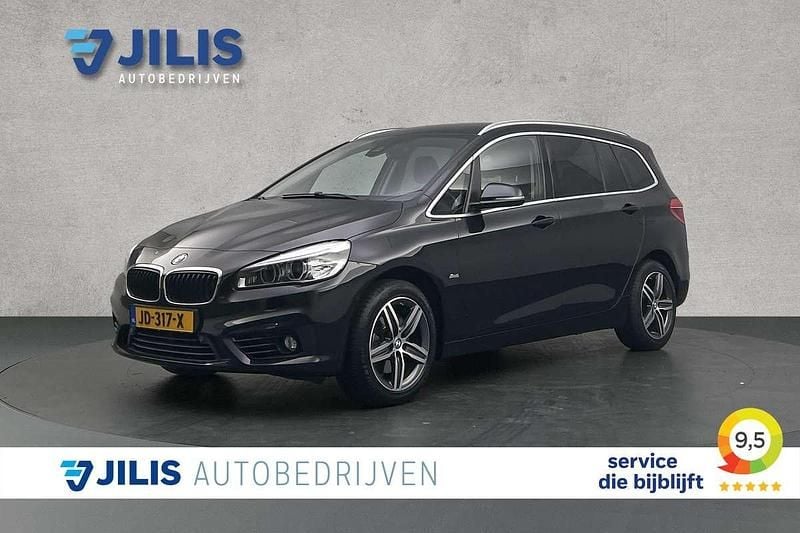 Zwart Gebruikt 2016 BMW 218 Gran Tourer Sport Line MPV | € 14.850 (Eerlijke prijs) - Afbeelding 1/3