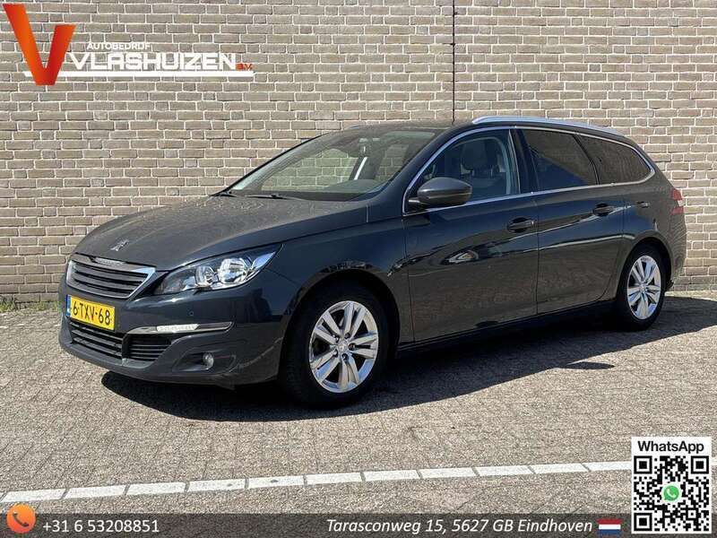 Grijs Gebruikt 2014 Peugeot 308 Stationwagen | € 4.775 - Afbeelding 1/4