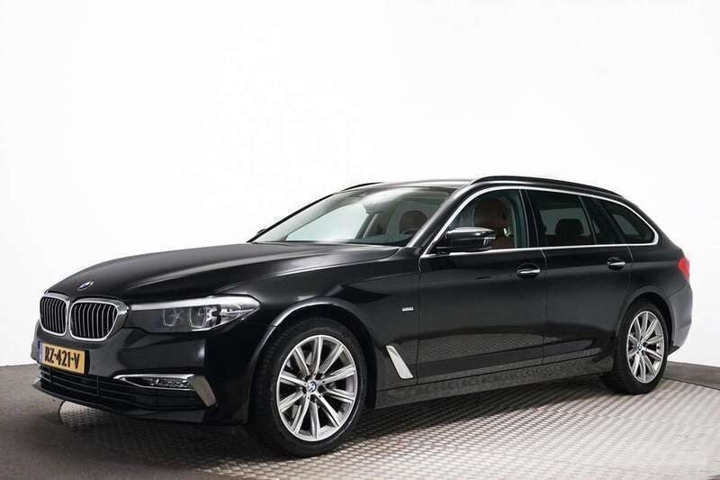 Zwart Gebruikt 2018 BMW 520 Executive Stationwagen | € 23.750 (Super prijs) - Afbeelding 1/4