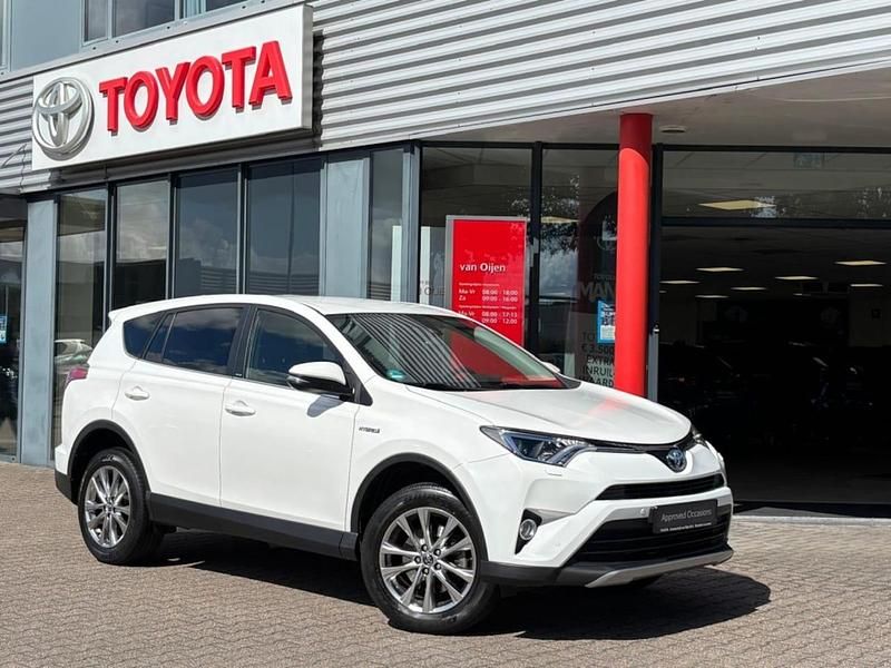 Wit Gebruikt 2017 Toyota RAV4 Hybrid Edition-S SUV | € 24.995 (Super prijs) - Afbeelding 1/4