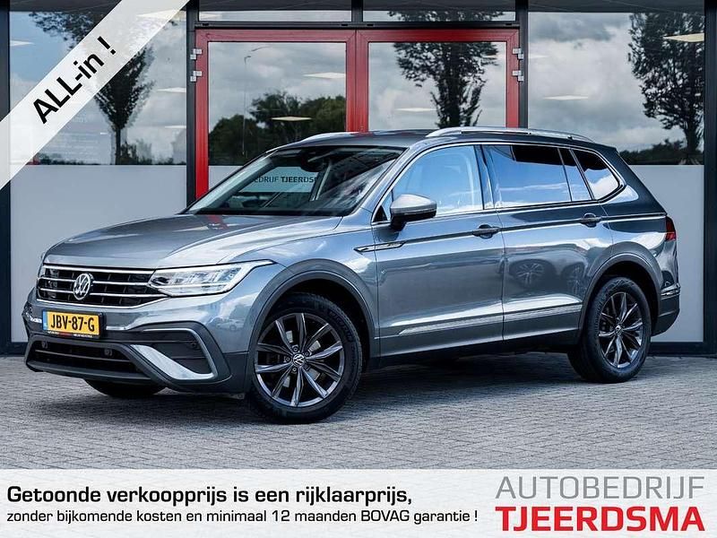 Grijs Gebruikt 2022 VW Tiguan Allspace Business SUV | € 34.950 (Eerlijke prijs) - Afbeelding 1/4