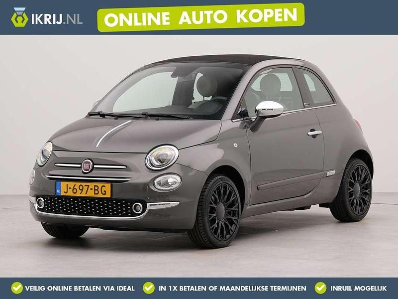 Grijs Gebruikt 2020 Fiat 500C Star Cabriolet | € 11.250 (Super prijs) - Afbeelding 1/3