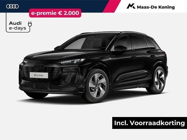 Zwart Nieuw 2025 Audi Q6 e-tron SUV | € 69.750 (Goede deal) - Afbeelding 1/4