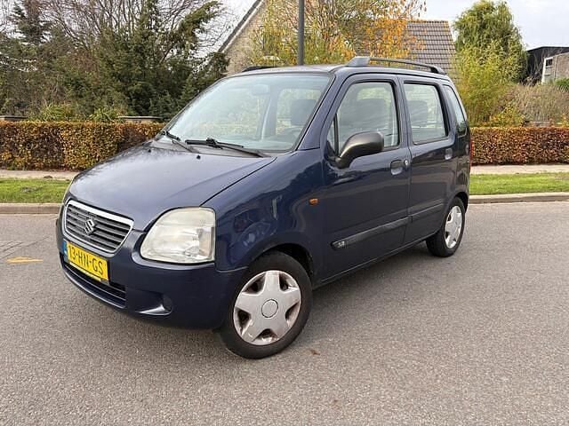 Blauw Gebruikt 2000 Suzuki Wagon R GL Hatchback | € 2.250 (Iets duurder) - Afbeelding 1/4