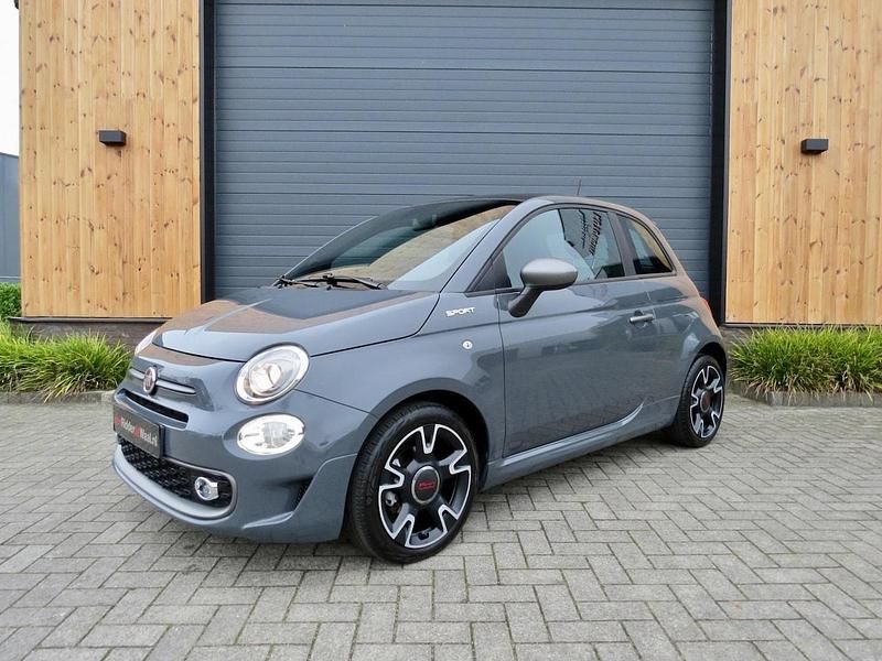 Grijs Occasion 2021 Fiat 500 Sport Hatchback | € 15.950 (Duur) - Afbeelding 1/4