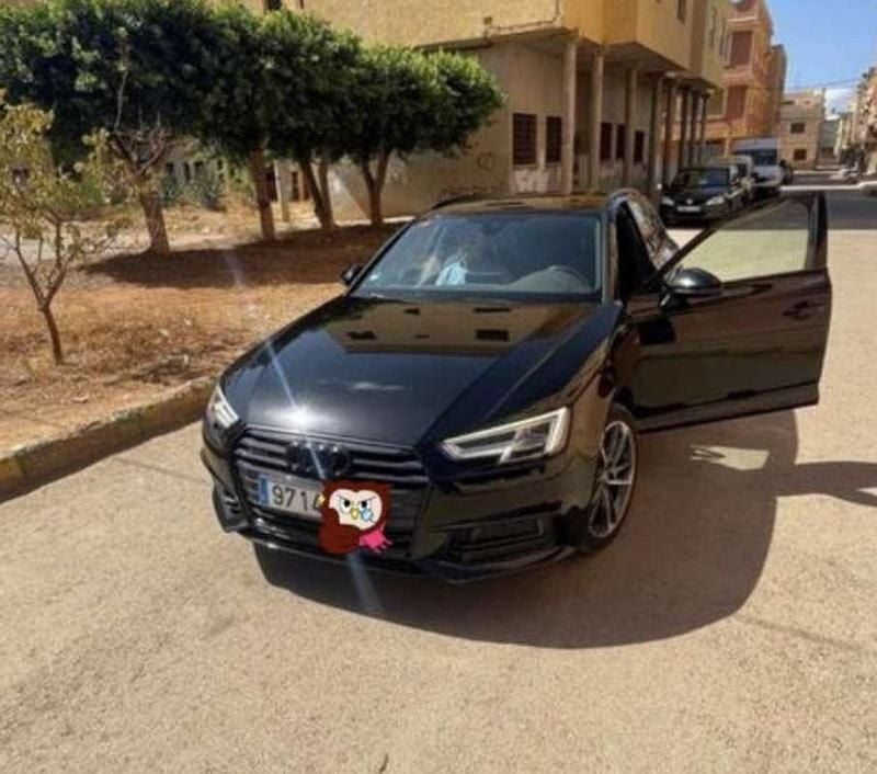 Occasion Audi A4 S-Line 190 PK (139 kW) 2018 Zwart Stationwagen