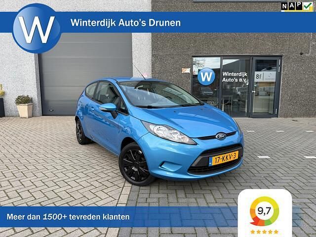 Blauw Gebruikt 2010 Ford Fiesta Limited Hatchback | € 4.999 (Eerlijke prijs) - Afbeelding 1/4