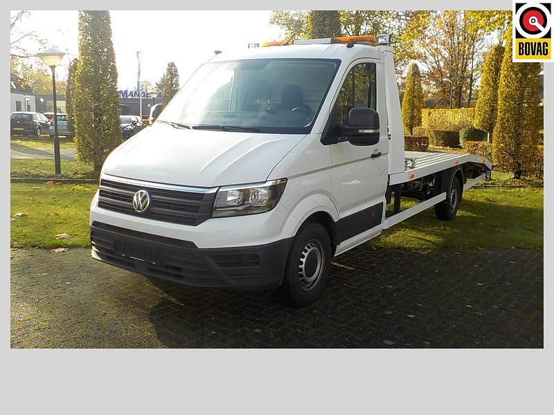 Wit Occasion 2018 VW Crafter Trendline Van | € 26.900 - Afbeelding 1/4