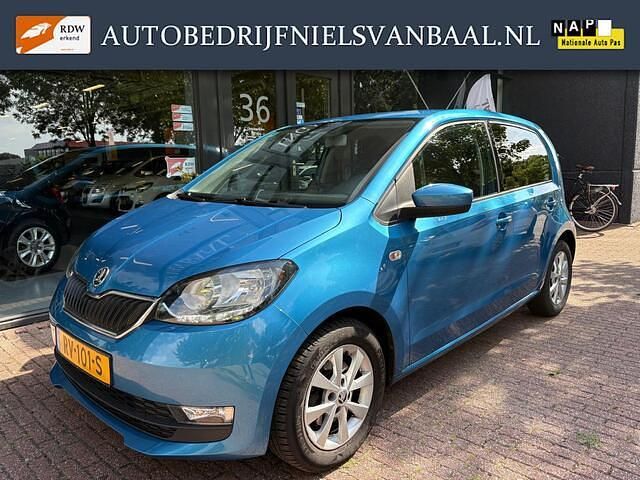 Blauw Gebruikt 2018 Skoda Citigo Ambition Hatchback | € 7.750 (Eerlijke prijs) - Afbeelding 1/4