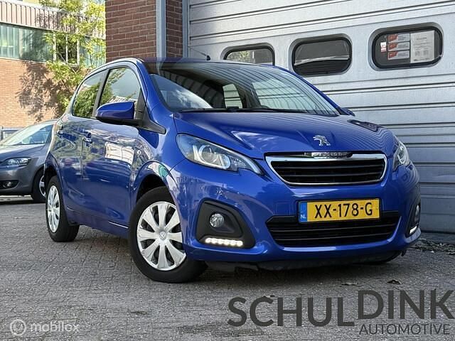 Blauw Gebruikt 2019 Peugeot 108 Active Hatchback | € 4.950 (Super prijs) - Afbeelding 1/4