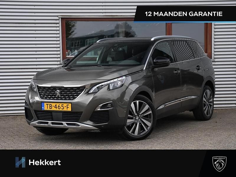 Grijs Gebruikt 2018 Peugeot 5008 GT-line MPV | € 17.995 (Eerlijke prijs) - Afbeelding 1/4