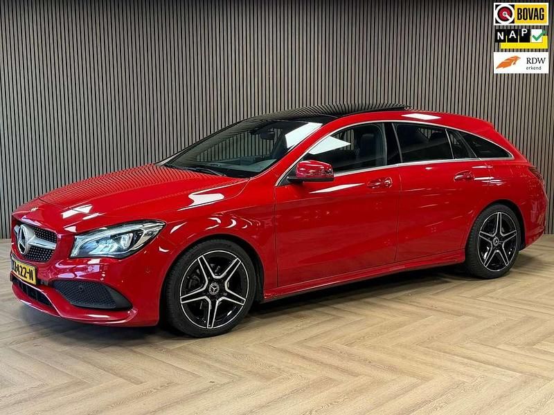 Rood Gebruikt 2016 Mercedes CLA200 Shooting Brake AMG Stationwagen | € 16.995 (Eerlijke prijs) - Afbeelding 1/4