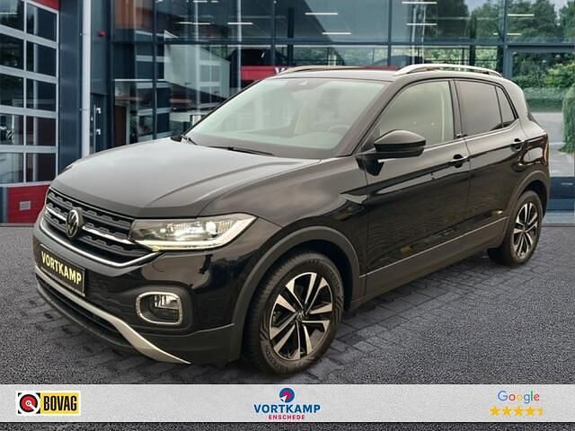 Zwart Gebruikt 2021 VW T-Cross United SUV | € 21.950 (Eerlijke prijs) - Afbeelding 1/4