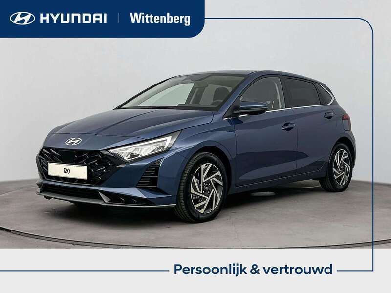 Blauw Nieuw 2025 Hyundai i20 Premium Hatchback | € 30.390 (Eerlijke prijs) - Afbeelding 1/3