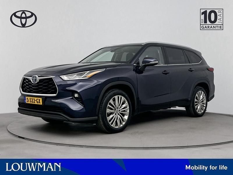 Blauw Gebruikt 2023 Toyota Highlander Executive SUV | € 65.995 (Eerlijke prijs) - Afbeelding 1/3