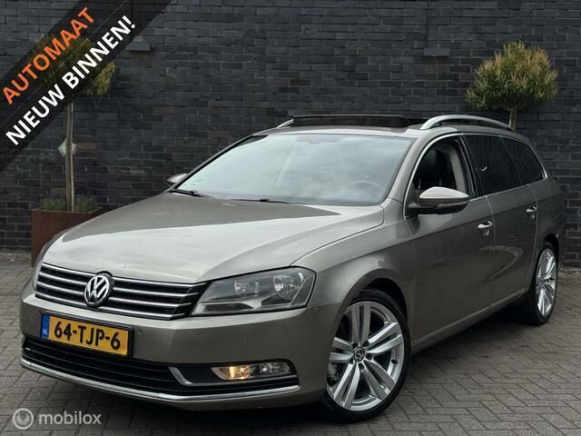Bruin Gebruikt 2012 VW Passat Executive Stationwagen | € 5.995 (Eerlijke prijs) - Afbeelding 1/4