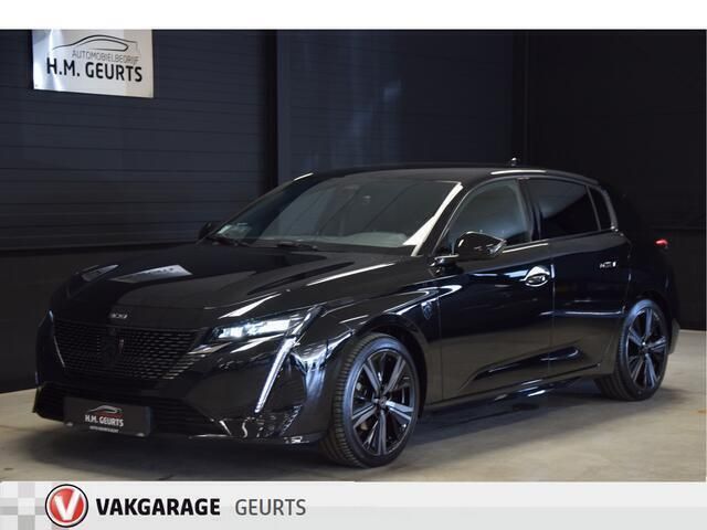 Zwart Gebruikt 2022 Peugeot 308 GT Hatchback | € 26.450 (Duur) - Afbeelding 1/4