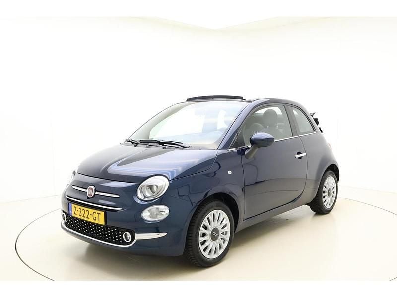 Blauw Gebruikt 2024 Fiat 500C Dolcevita Cabriolet | € 21.645 (Duur) - Afbeelding 1/3