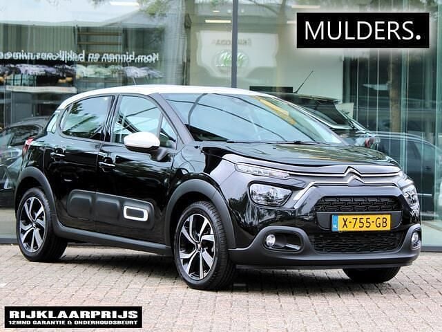 Zwart Gebruikt 2023 Citroën C3 Feel Hatchback | € 20.987 (Eerlijke prijs) - Afbeelding 1/3