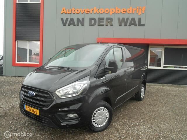 Zwart Gebruikt 2020 Ford Transit Custom Trend Van | € 17.999 (Duur) - Afbeelding 1/4