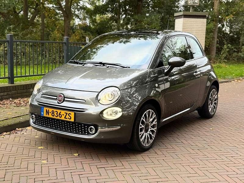 Grijs Gebruikt 2020 Fiat 500 Rockstar Hatchback | € 12.499 (Eerlijke prijs) - Afbeelding 1/4