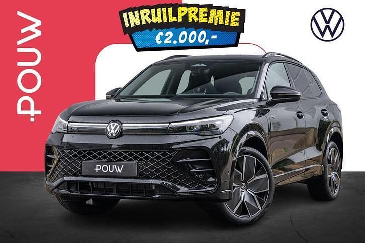 Zwart Nieuw 2025 VW Tiguan R-line Edition SUV | € 55.450 (Eerlijke prijs) - Afbeelding 1/4