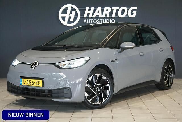 Grijs Gebruikt 2021 VW ID.3 Hatchback | € 15.900 (Eerlijke prijs) - Afbeelding 1/4